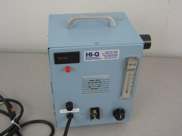Hi-q environmental cf-1003BRL portable air sample 