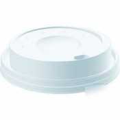 Dart cappuccino lid white |1000 ea| 8EL - 8ELDART - 8EL