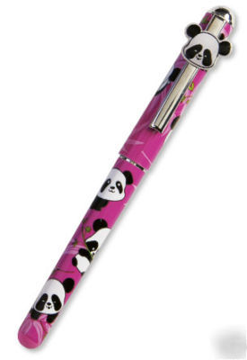 Hawaiian roller gel pen - maui - pandas pink icon