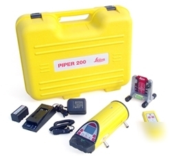 New leica piper 200 pipe laser w/ remote - in box