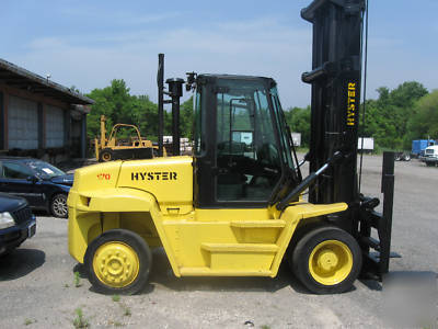 2002 hyster forklift 17,000 lbs