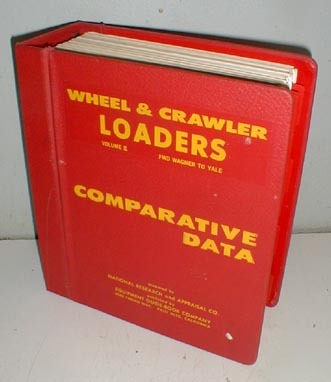 1970's wheel & crawler loaders comparison manual huge 