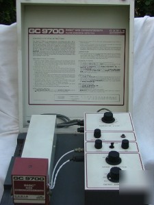 Carle gas chromatograph 9700, portable