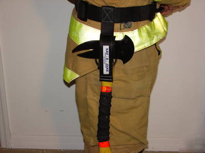 Firefighter sav-a-jake axe holster