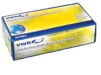 Vwr powder-free nitrile examination gloves : 10772-110