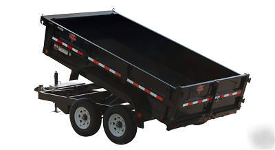 2010 pj 83 x 12 dump trailer 