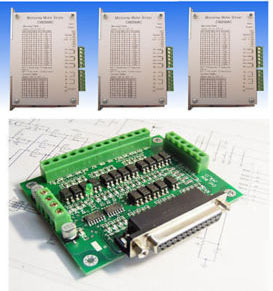 Cnc 3 axis stepper motor driver router,mill , 60V/5.0A 