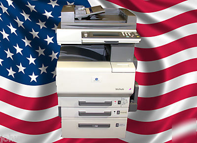 Konica minolta C350 color copier printer scan only 77K