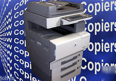 Konica minolta C350 color copier printer scan only 77K