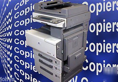 Konica minolta C350 color copier printer scan only 77K