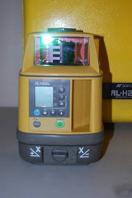 Topcon dual slope laser system rl-H2SA rec & case