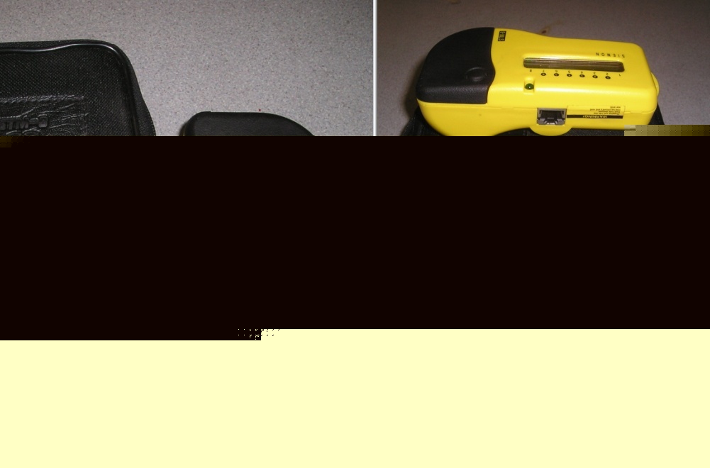 * siemon stm-8 utp cabling cable tester