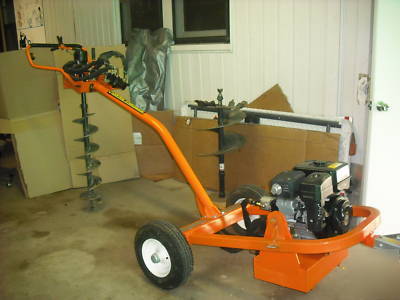 1 - man hydraulic auger post hole digger