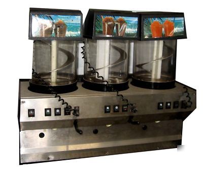 3 group granita machine