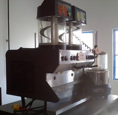 3 group granita machine