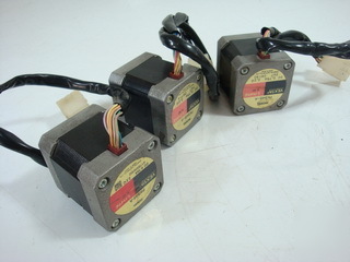 3X oriental vexta stepping step motor 5 phase PK545-a