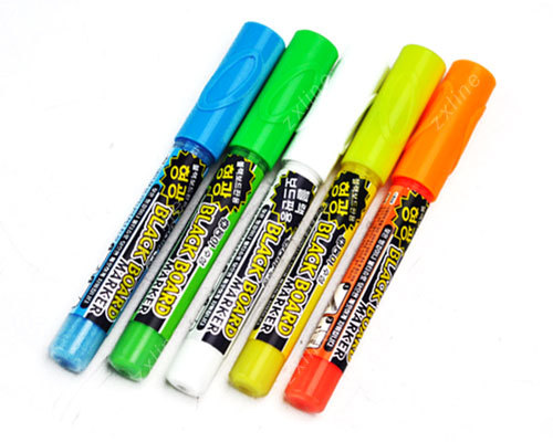 5*different color fluorescent liquid chalk markers pens