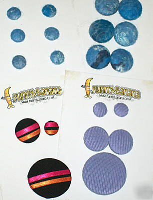 500 fabric covered buttons-from 10 to 32MM-custom