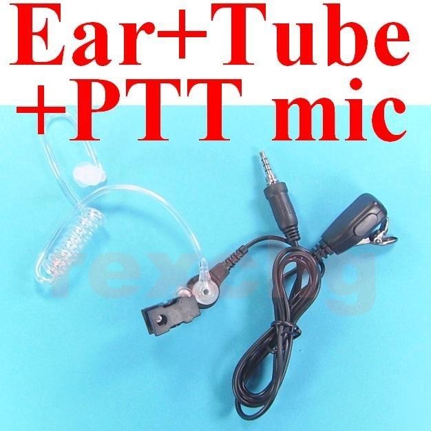 Earpiece mic ptt for yaesu vx-7R vx-6R vx-177 vx-170 9M