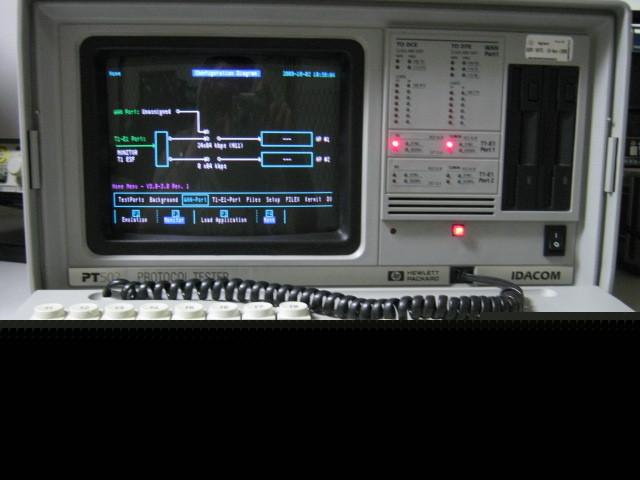 Hewlett packard E3910C PT502 wan protocol tester