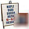 Pvc a frame sandwich signboard w/ letter kit 24X36