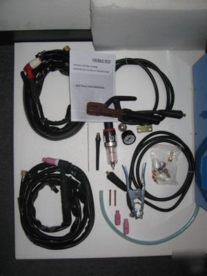 Cat-520D, 50A plasma cutter & 200A tig/ arc welder mma