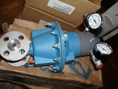 Control valve posistioner air motor actuator & dia-flo