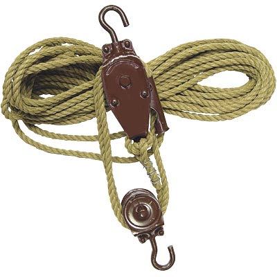H-d rope hoist 250-lb w 3/8