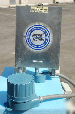 Micro motion mass flow meter+elite RFT9739 transmitter 