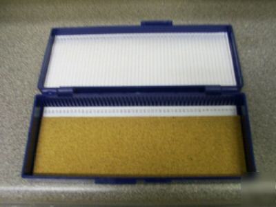 Microscope slide archiving case (50 slides)