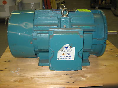 New brook crompton 25 hp electric motor