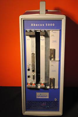 Spirent abacus 5000 voice / video test system (reduced)