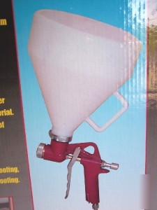  air hopper gun~texture drywall~wall~cieling~sprayer