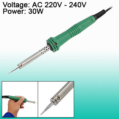 Electronnic steel tip welding soldering iron 30 watt