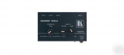 Kramer 103YC 1:3 s-video line amplifier high bandwidth
