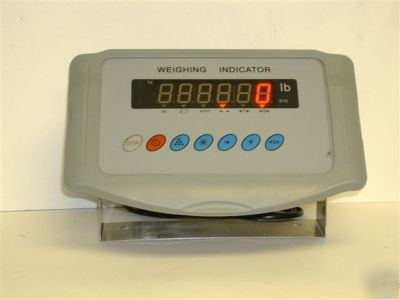 10,000 lb compression digital load cell scale