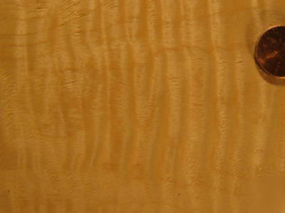 198 curly maple, veneer 1/8