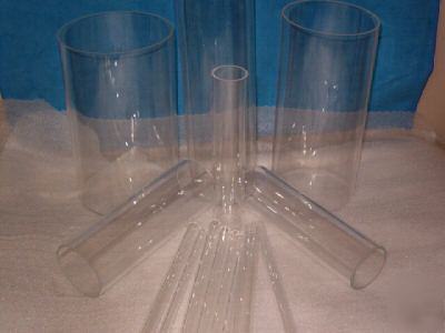 Cast acrylic tubes 4-3/4 x (3/16 wall) 5FT 1PC