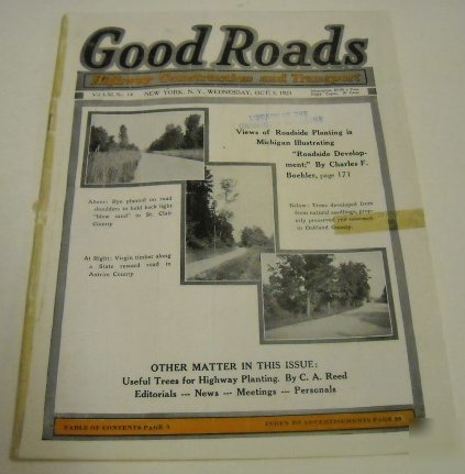 Good roads 1921 construction magazine v 61 # 14