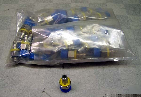 New lot of 50 parker push/seal-lok fitting male rigid