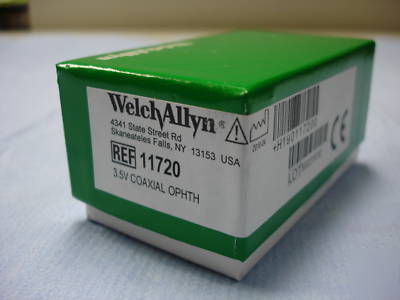 New welch allyn coaxial ophthalmoscope #11720 in box