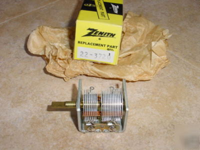 New zenith 22-3720 dual gang air tuning capacitor inbox