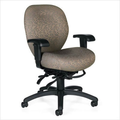 Office mallorca medium back multi-tilter chair rhapsody