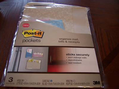 Post it pockets sticks securely cool 