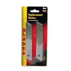 Snap blade utility knife replacement blades 10 per pac