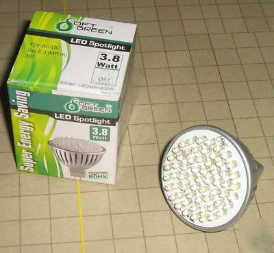 Soft green led 3.8 watt spotlight 