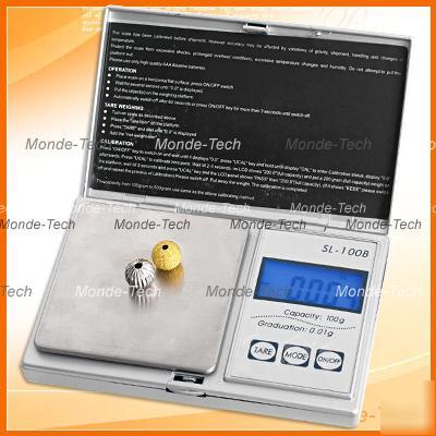 100G x 0.01G gram digital postal shipping postage scale