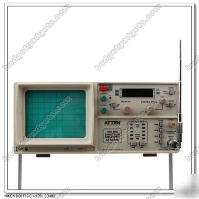 Atten AT5010 spectrum analyzer frequency scanner 220V