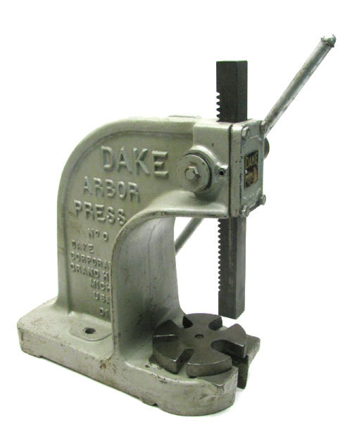 Dake # 0 heavy duty 1 1/2 ton arbor press