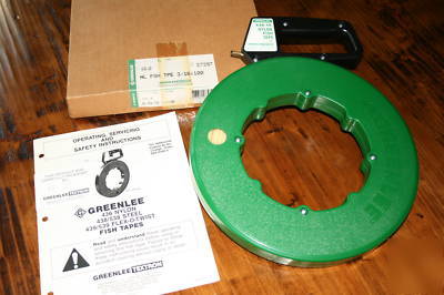 New greenlee 436-10 fish tape 